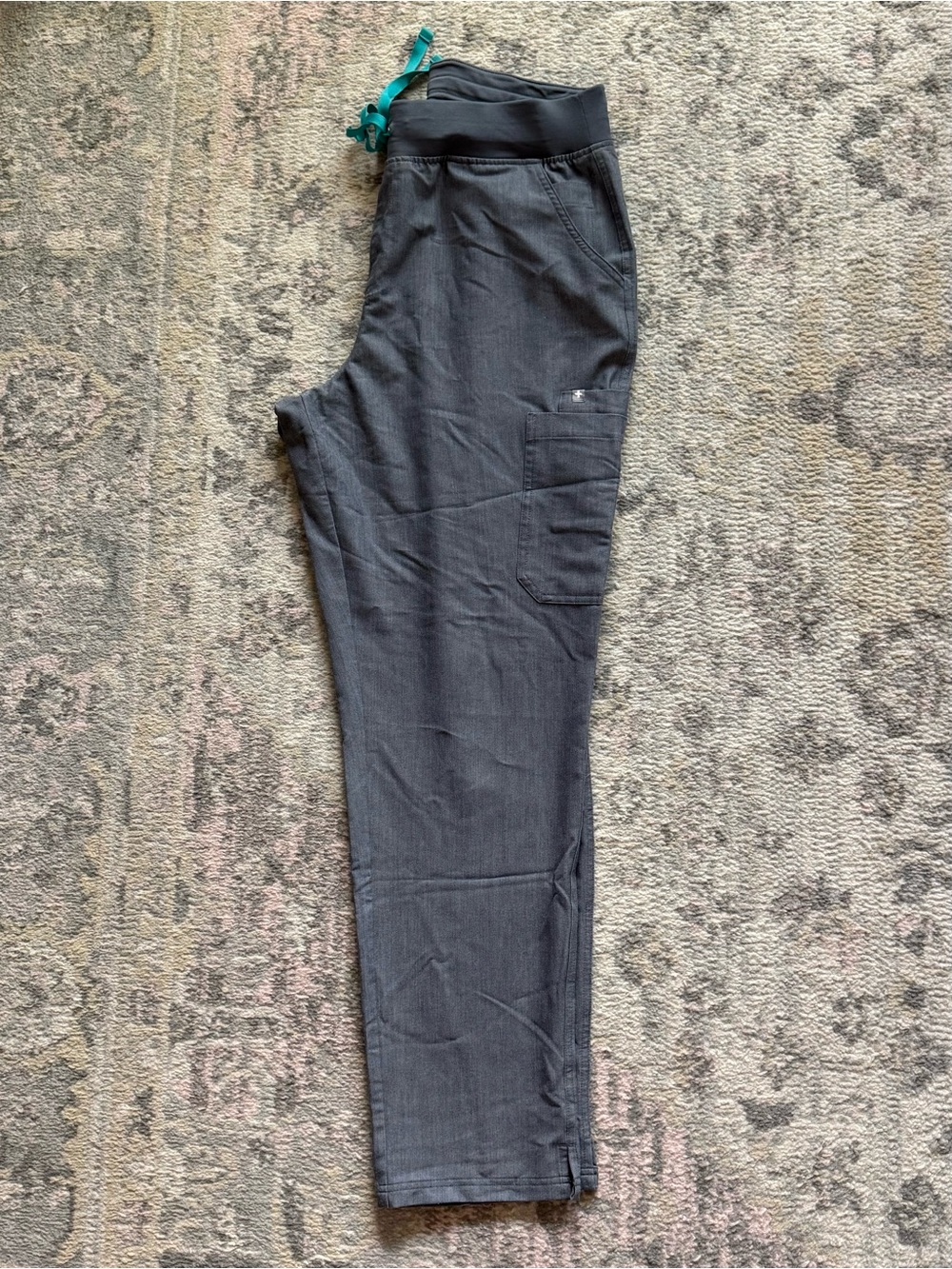 Figs Graphite Yola Skinny Scrub Pants 2.0 XL Tall